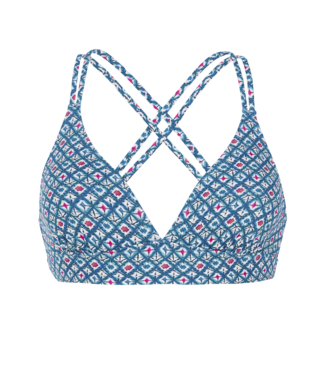 Protest MIXSUPERO 24 triangle bikini top - Raku Blue