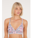 Protest MIXSUPERA 24 triangle bikini top - Canvasoffwhite