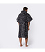 Mystic Poncho Velor AOP - Black