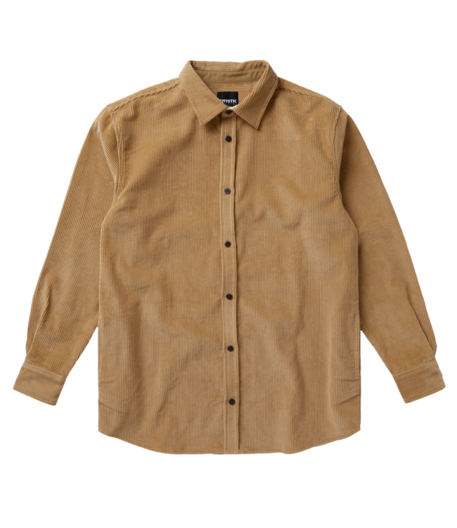 Mystic Corduroy Shirt - Slate Brown