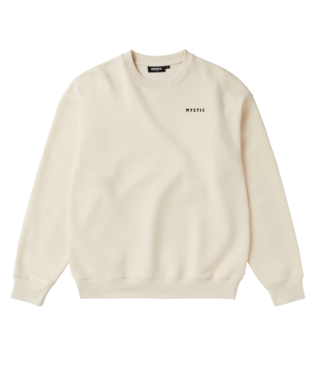 Mystic Trace Crew Sweat - Off White