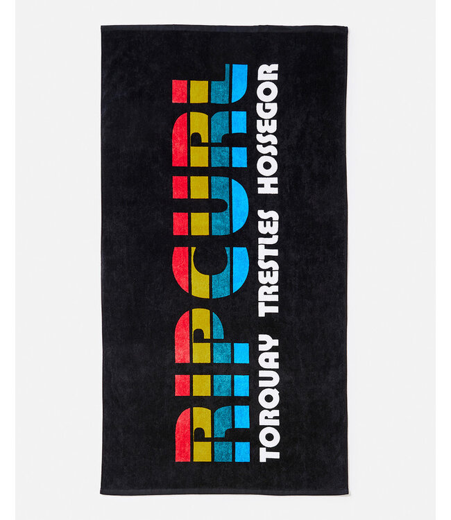 Rip Curl Mixed Towel - Black