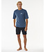 Rip Curl Stack Upf S/S - Navy Marle