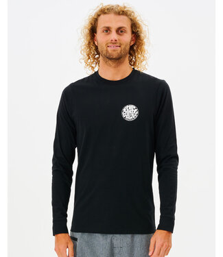 Rip Curl Icons Of Surf Upf L/S - Black