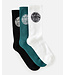 Rip Curl Wetty Crew Sock 3-Pk - Dark Navy