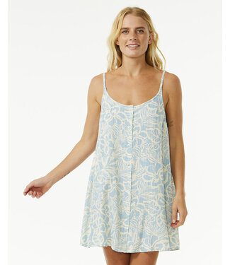 Rip Curl Sun Chaser Cover Up Dress - Blue/White