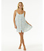 Rip Curl Sun Chaser Cover Up Dress - Blue/White