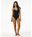 Rip Curl Premium Surf Cheeky 1Pc - Black