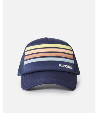 Rip Curl Mixed Trucker Hat-Girl - Navy