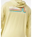 Rip Curl Surf Revival Hood - Vintage Yellow