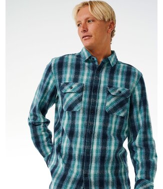 Rip Curl Swc Flannel Shirt - Dark Navy