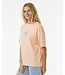 Rip Curl Island Heritage Tee - Bright Peach