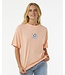 Rip Curl Island Heritage Tee - Bright Peach