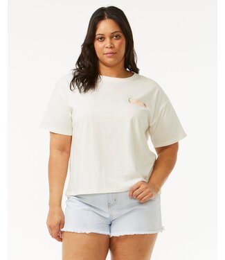 Rip Curl Tiki Tropics Relaxed Tee - Bone