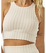 Rip Curl Cosy Crop - Oatmeal Marle