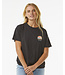 Rip Curl Line Up Relaxed Tee - Washed Black