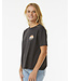 Rip Curl Line Up Relaxed Tee - Washed Black