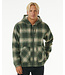 Rip Curl Classic Surf Check Jacket - Dark Olive