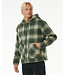 Rip Curl Classic Surf Check Jacket - Dark Olive