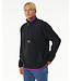 Rip Curl Anti Series Qsp 1/4 Zip Crew - Black