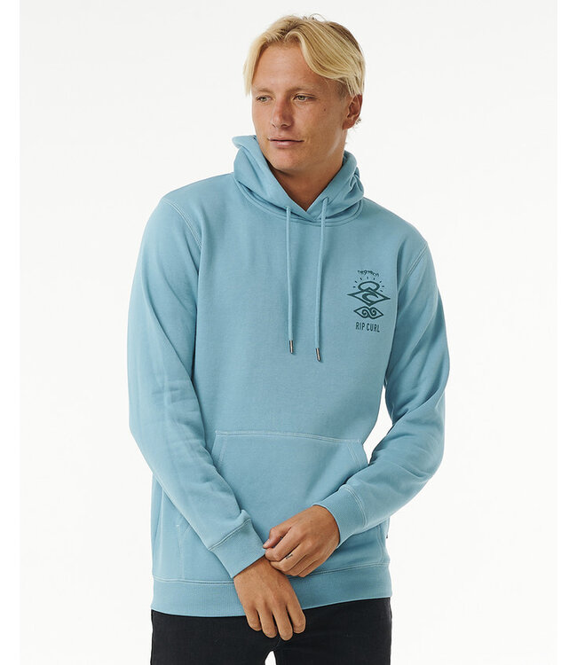 Rip Curl Search Icon Hood - Dusty Blue