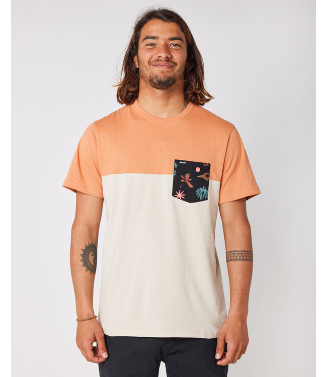 Rip Curl Inda Pocket Tee - Vintage White