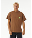 Rip Curl Quality Surf Products Oval Tee - Mocha