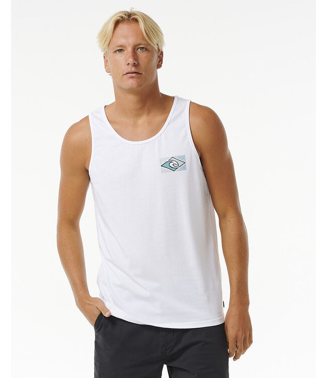 Rip Curl Traditions Tank - Optical White