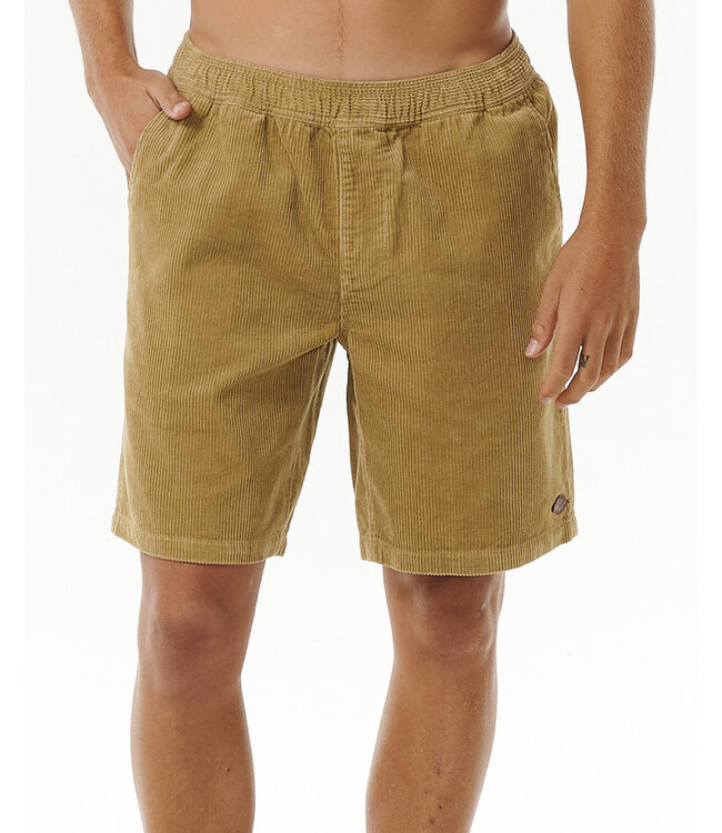 Rip Curl Classic Surf Cord Volley - Dark Khaki