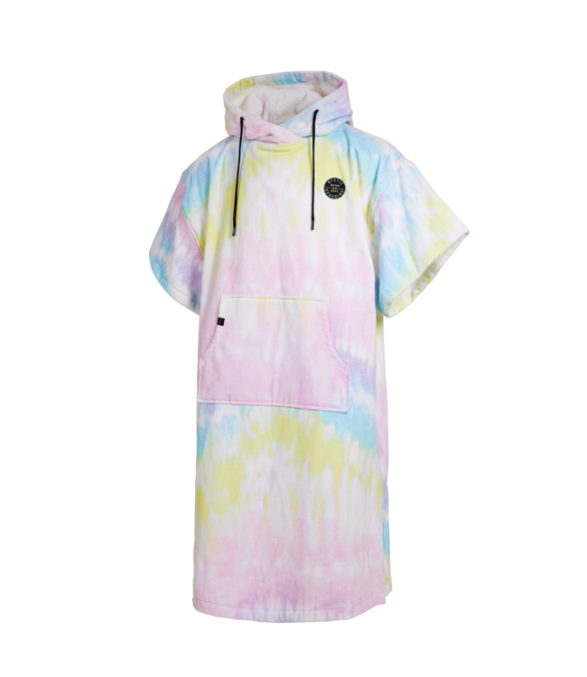 Mystic Poncho Velours AOP - Rainbow