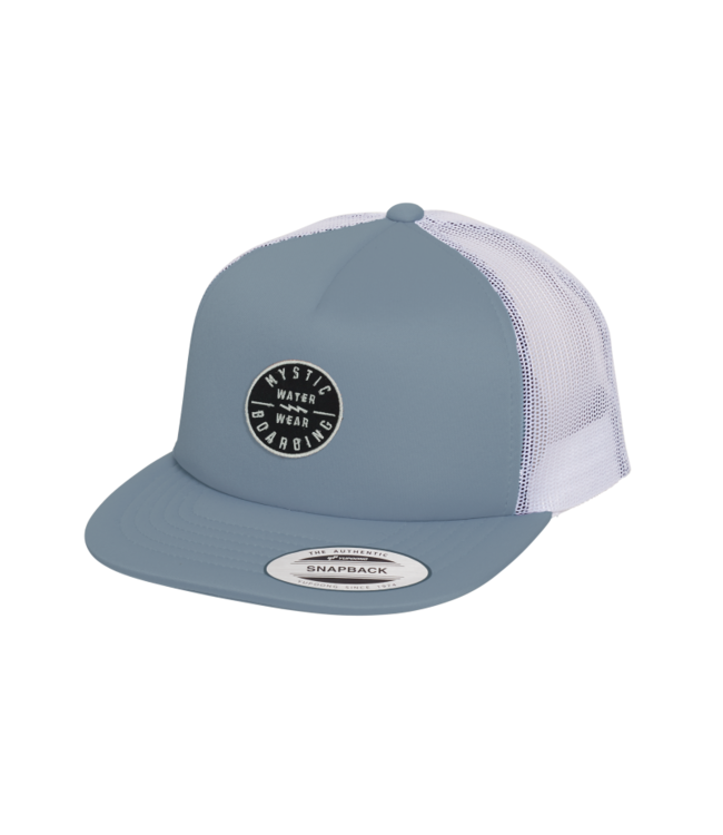 Mystic Boarding Flat Cap - Grey Blue