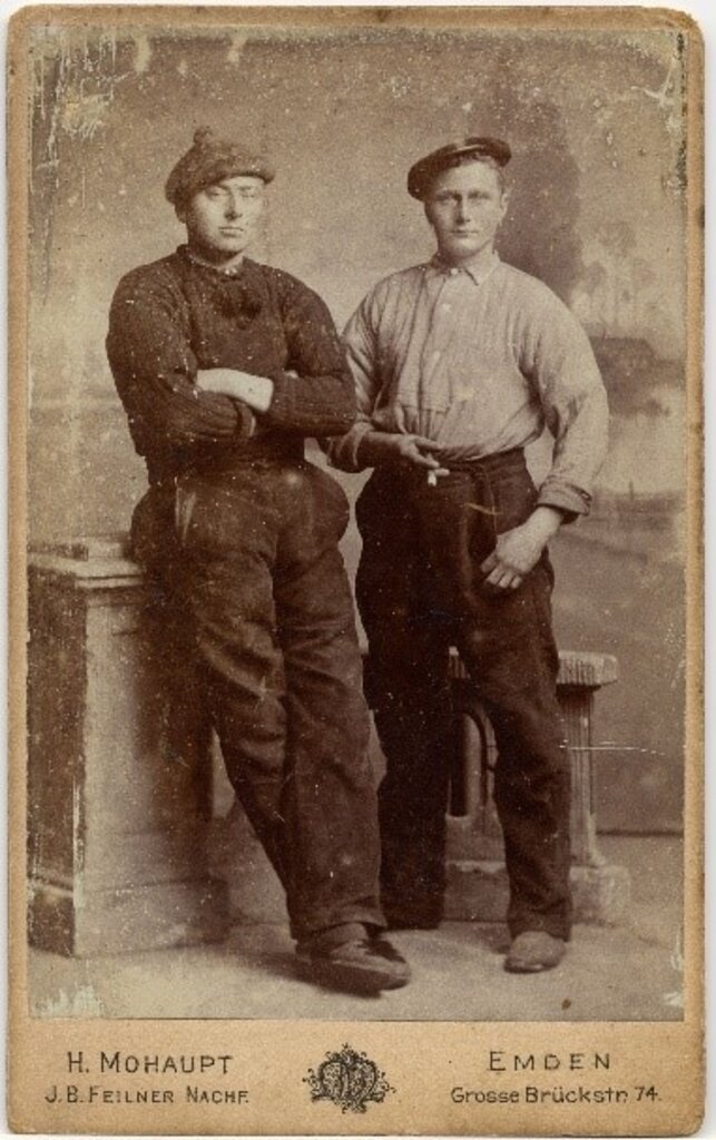 Vissersmuts van Waddenwol grijs