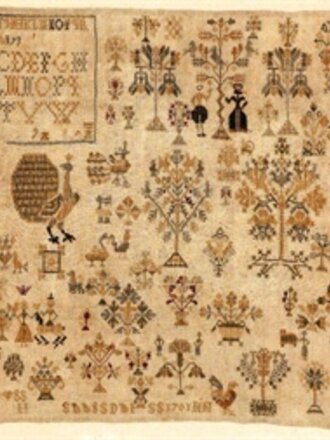 Pattern letter sampler 1701