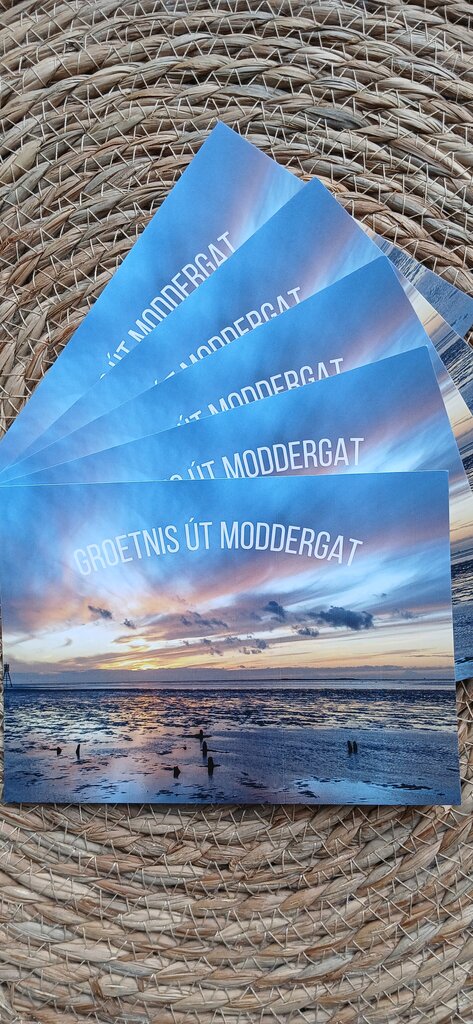 2 Kaarten Moddergat Friese tekst