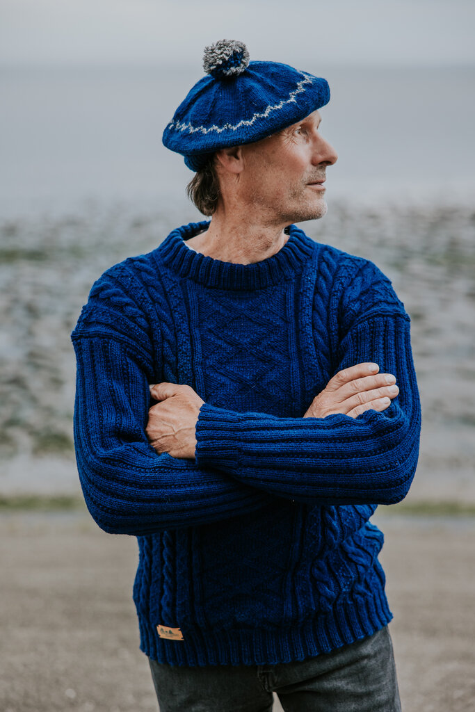 Vissersmuts donkerblauw