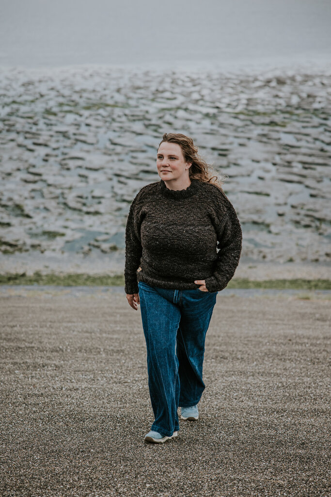 Knitting patern fisherman’s jumper Jacob Akkerman from Wierum