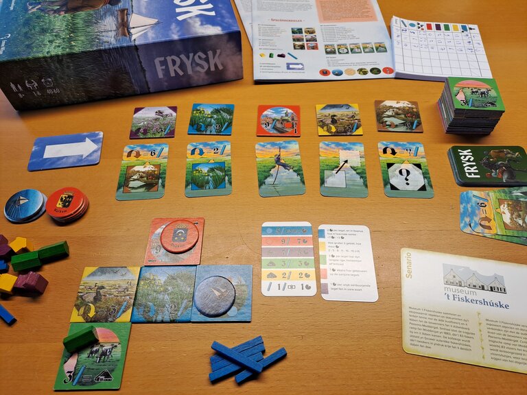 FRYSK creëer in dit bordspel je eigen stukje Fryslân