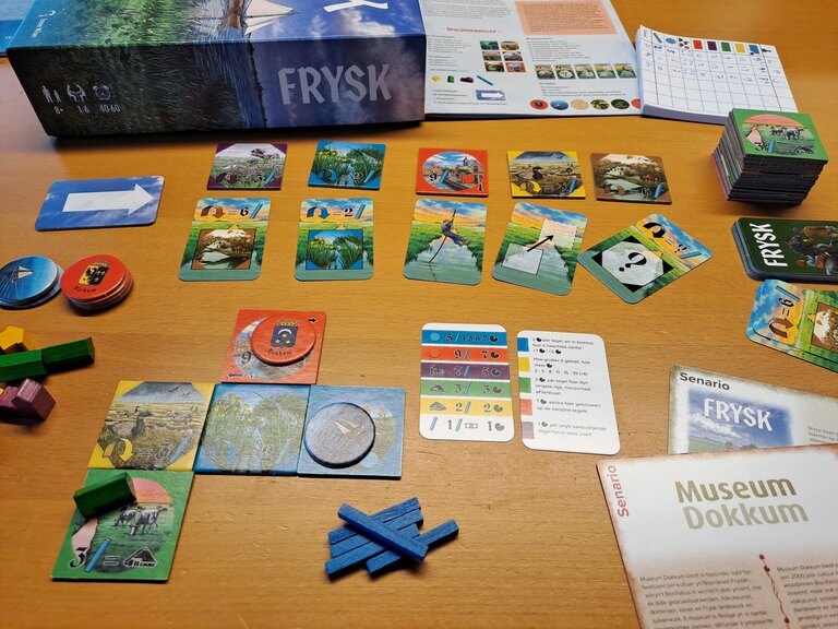 FRYSK creëer in dit bordspel je eigen stukje Fryslân