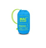 Mac in a Sac Regenponcho Neon Blue
