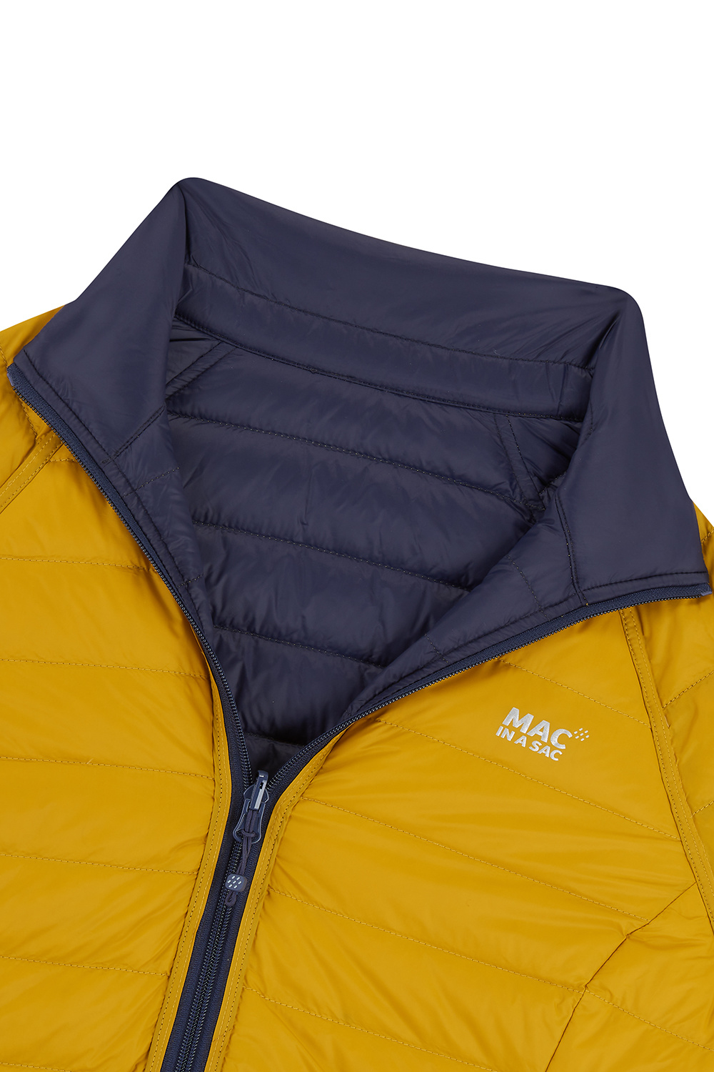 Mac in a Sac POLAR Donsjas Navy / Mustard  - Woman