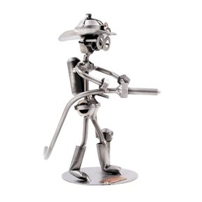 Brandweerman met straal