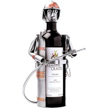Bottle holder fire fighter
