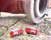 Fire truck cufflinks Fire truck cufflinks