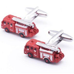 Manchetknopen brandweerwagen