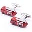 Fire truck cufflinks