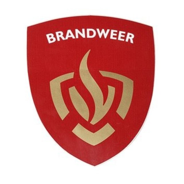 Firefighter Paracord + Markal Paintstik + Brandweer Sticker Firefighter Paracord + Markal Paintstik + Brandweer Sticker