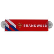 Bordje brandweer licht beschadigd