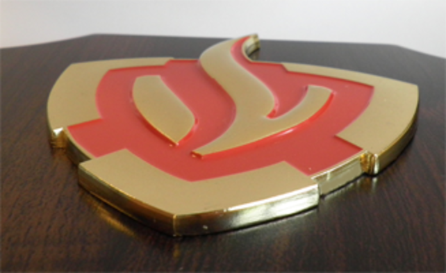 Brandweer wapenschild 3D