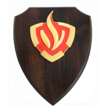 Fire department coat of arms