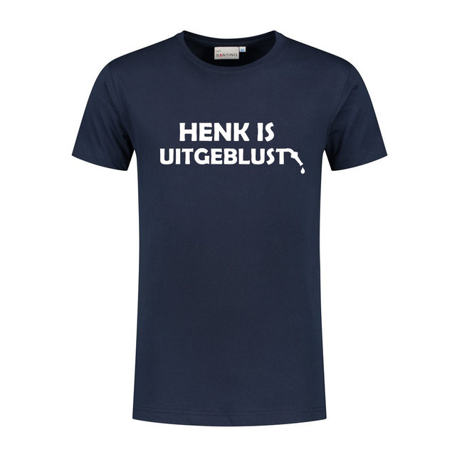 T-shirt uitgeblust T-shirt uitgeblust